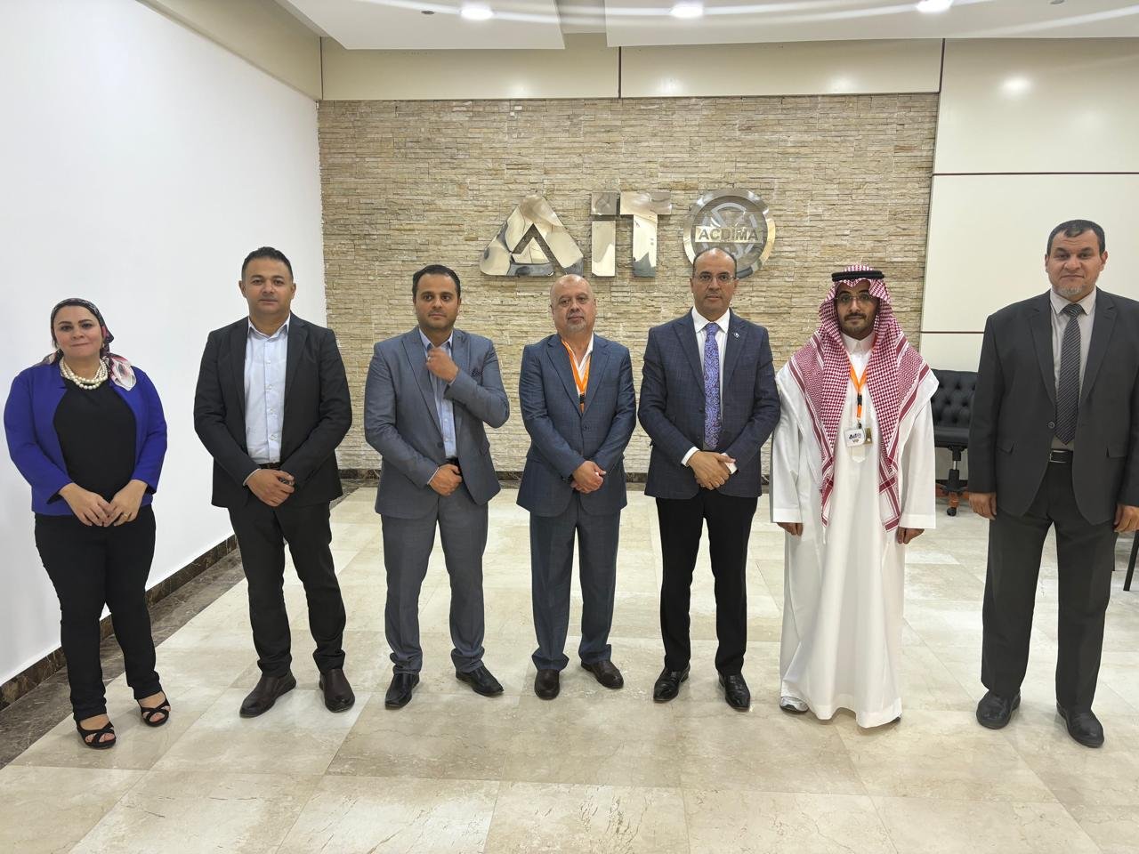 Business Development Manager at Al-Arfaj Medical Services Company, Dr. Abdul Aziz Ibrahim Al-Arfaj, paid an important visit to Academia and October Pharmaceuticals Egypt